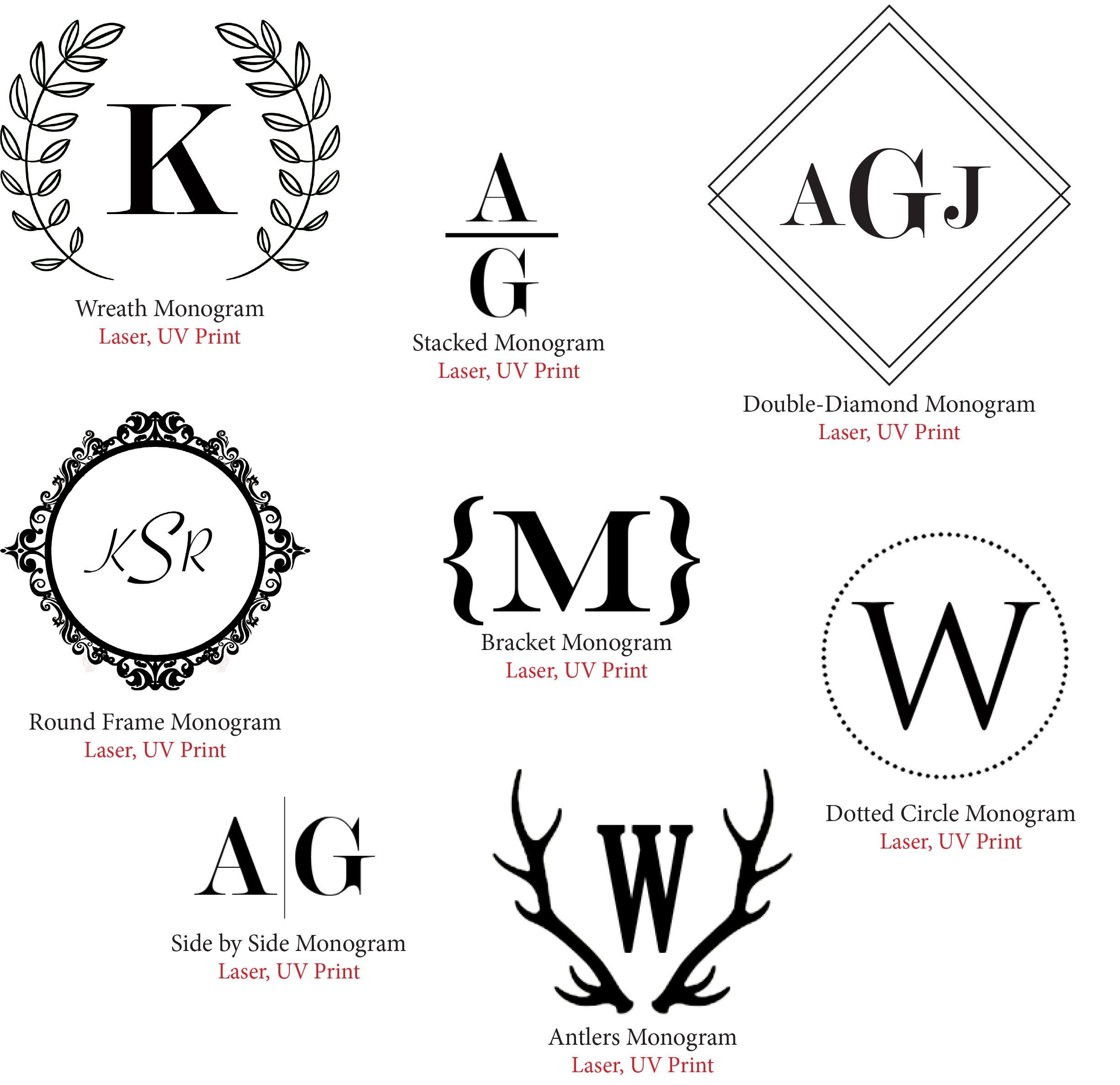 Monogram Icons