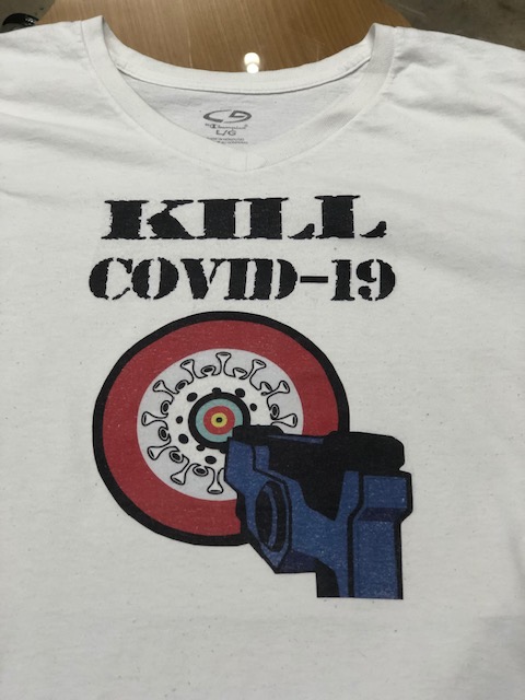 Kill COVID tshirt